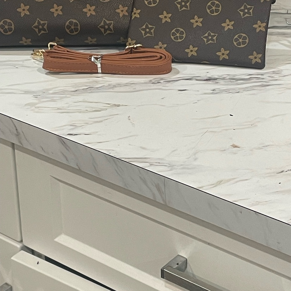 Brown Designer Tote and Wallet Set - Picture 3 of 3